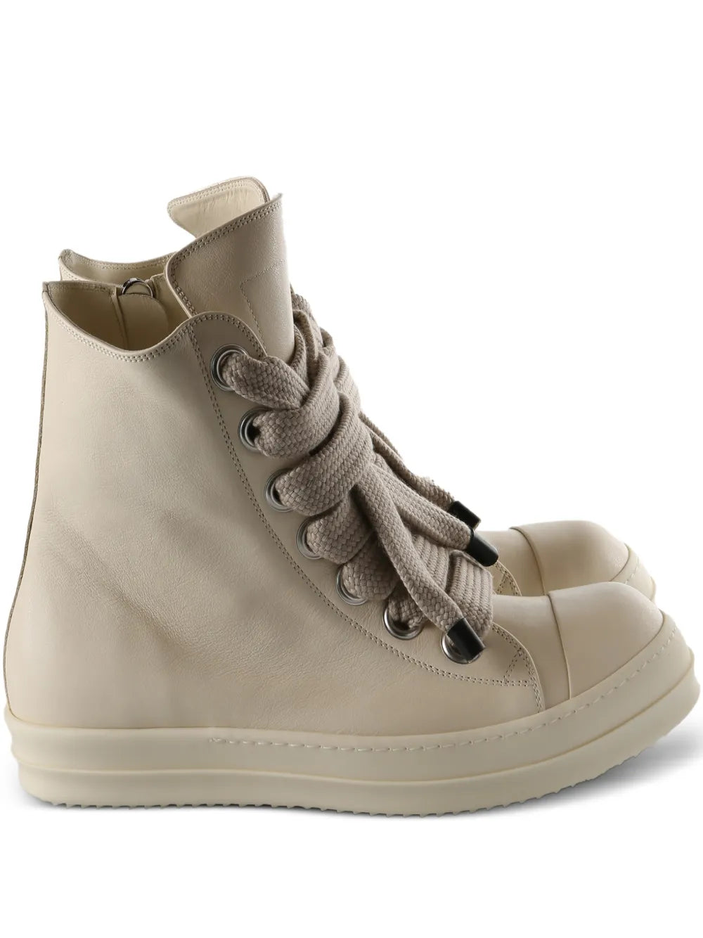 Rick Owens Jumbolace High-Top Sneakers