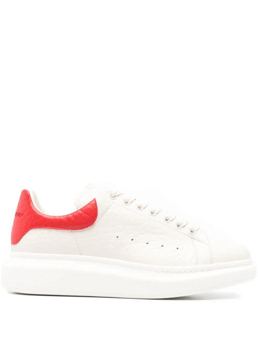 Alexander Mcqueen Embossed Heel Sneakers