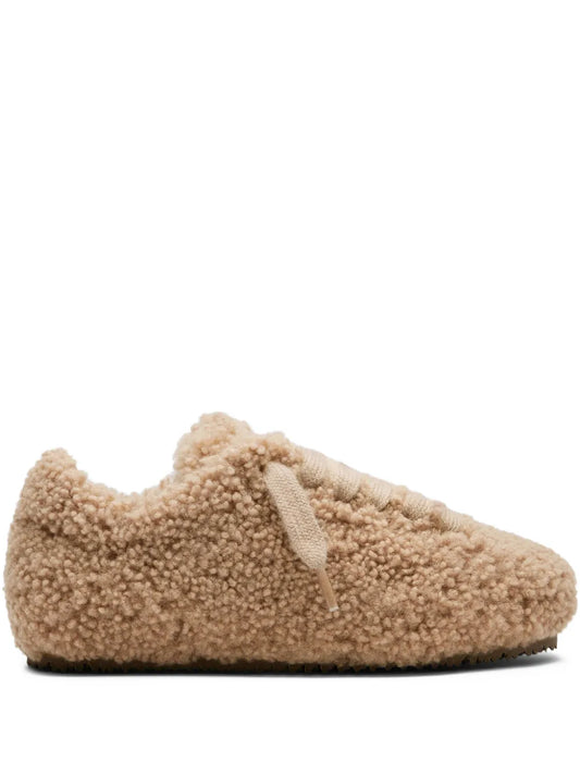 Axel Arigato Tact Shearling-Effect Sneakers