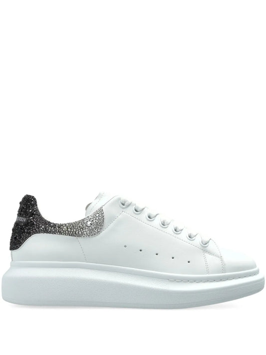 Alexander Mcqueen Embellished-Heel Sneakers