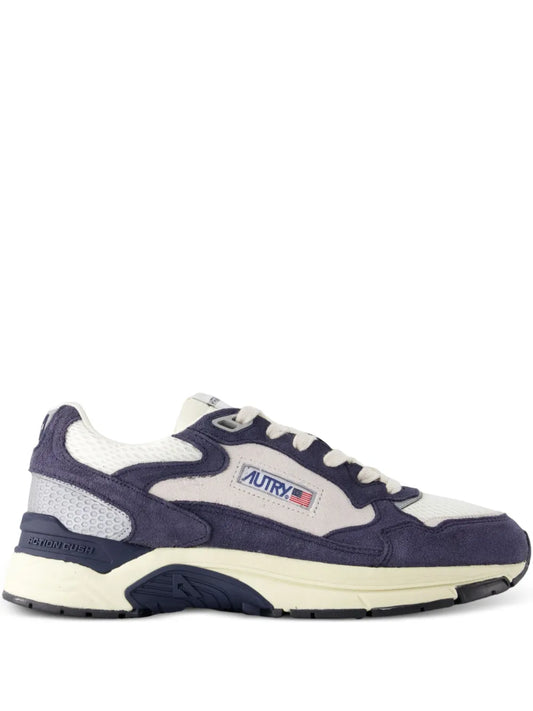 Autry Hyperway Low-Top Round-Toe Sneakers