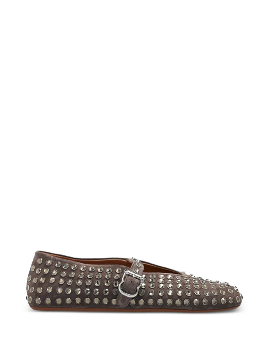 Ala Studded Buckle Trainers
