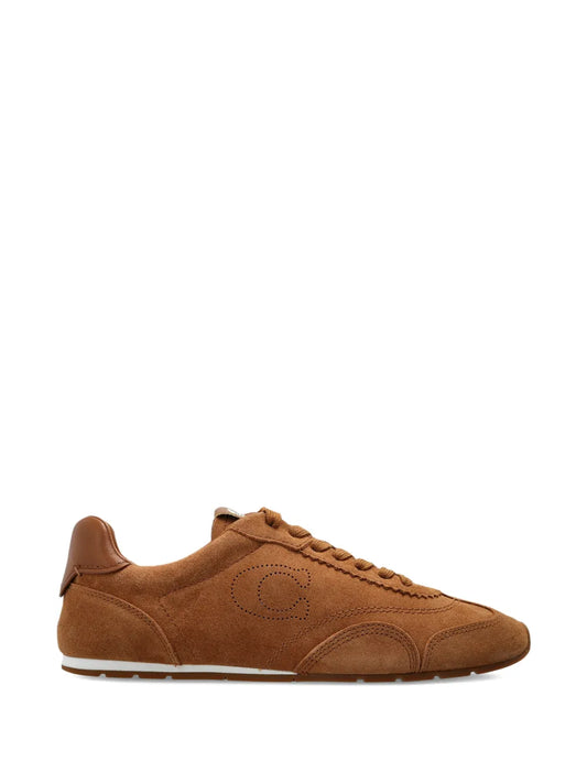 Coach Lace-Up Suede