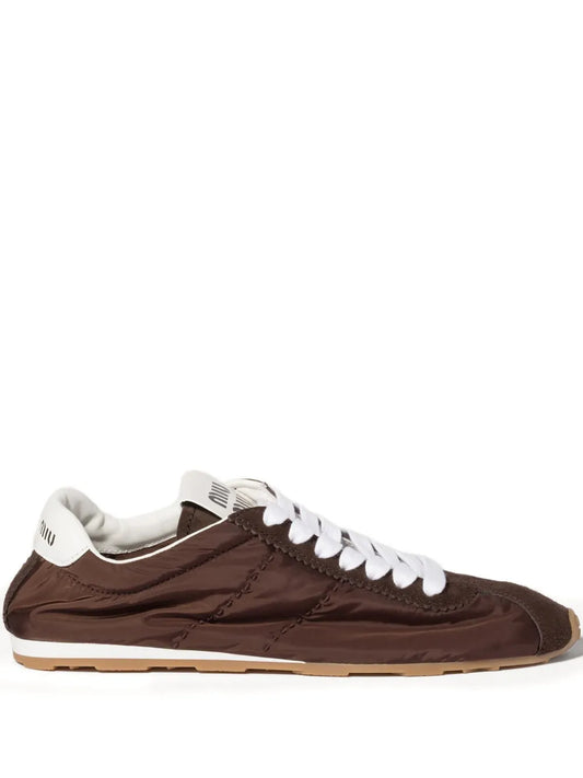 Miu Miu Plume Suede Trainers