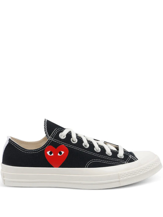 Comme Des Gar ns Play X Converse Chuck 70 Heart-Logo Sneakers