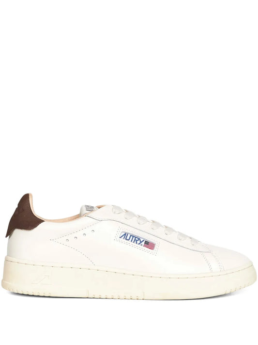 Autry Round Toe Heel Counter Sneakers