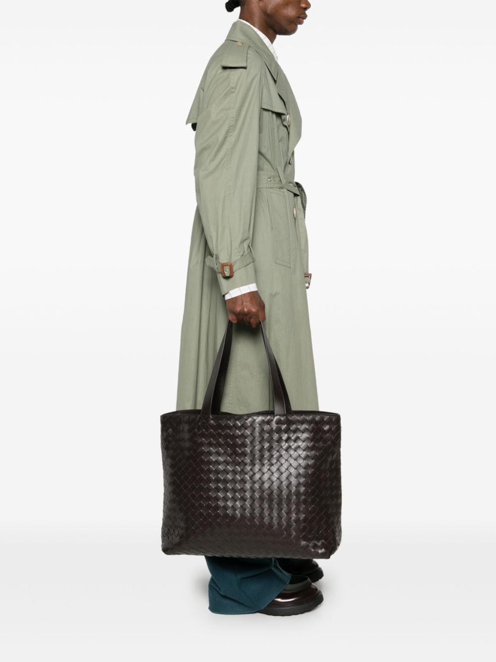Bottega Veneta Men Borsa Con Logo