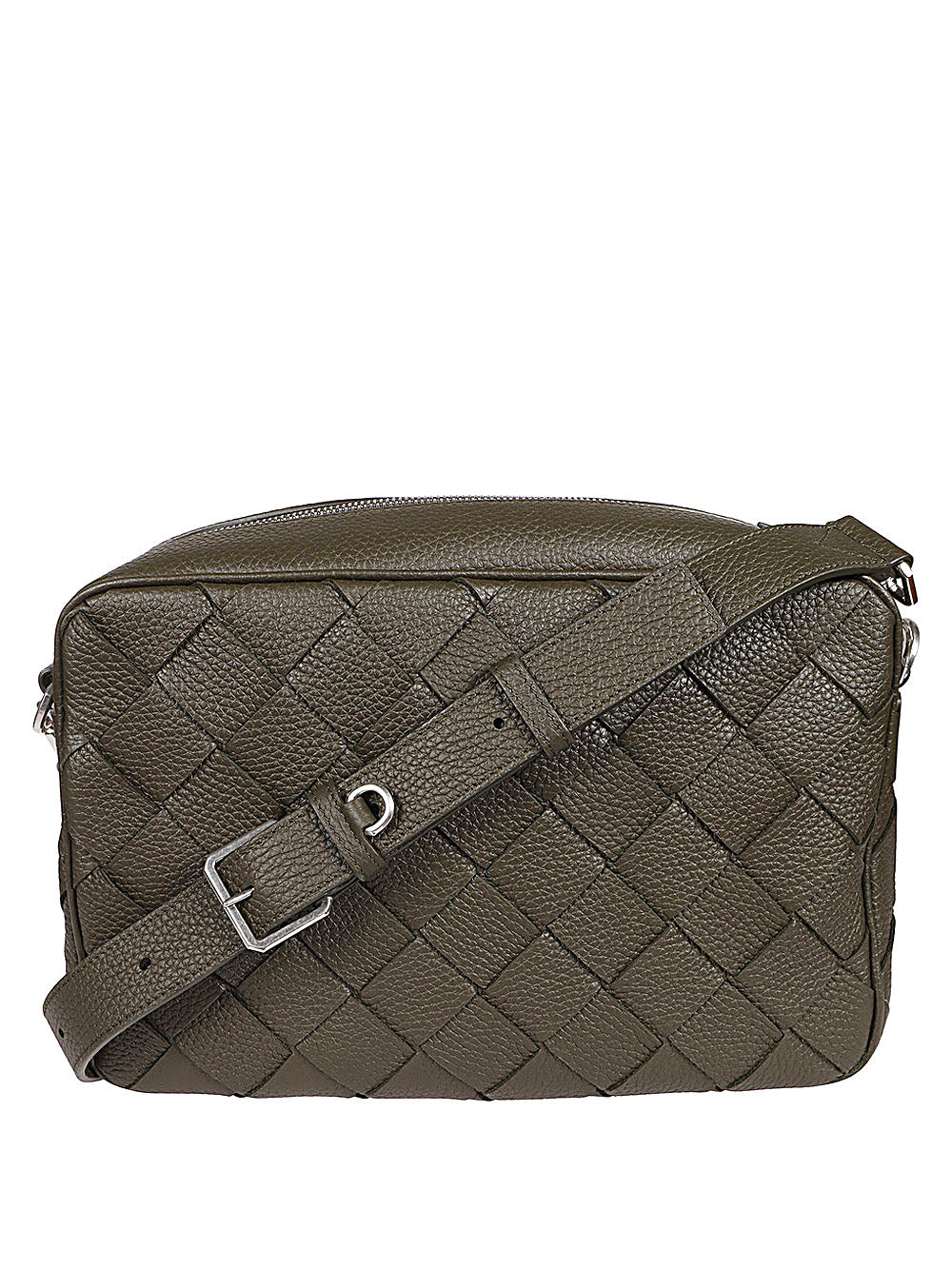 Bottega Veneta Men Leather Shoulder Bag