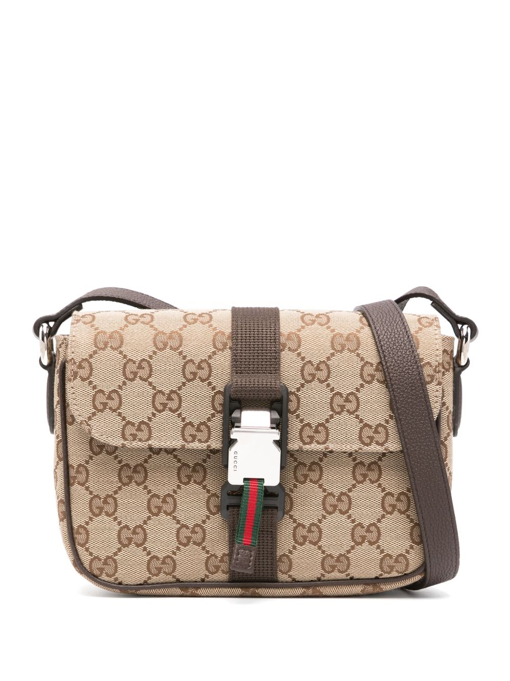 Gucci Men Gg Mini Messenger Bag