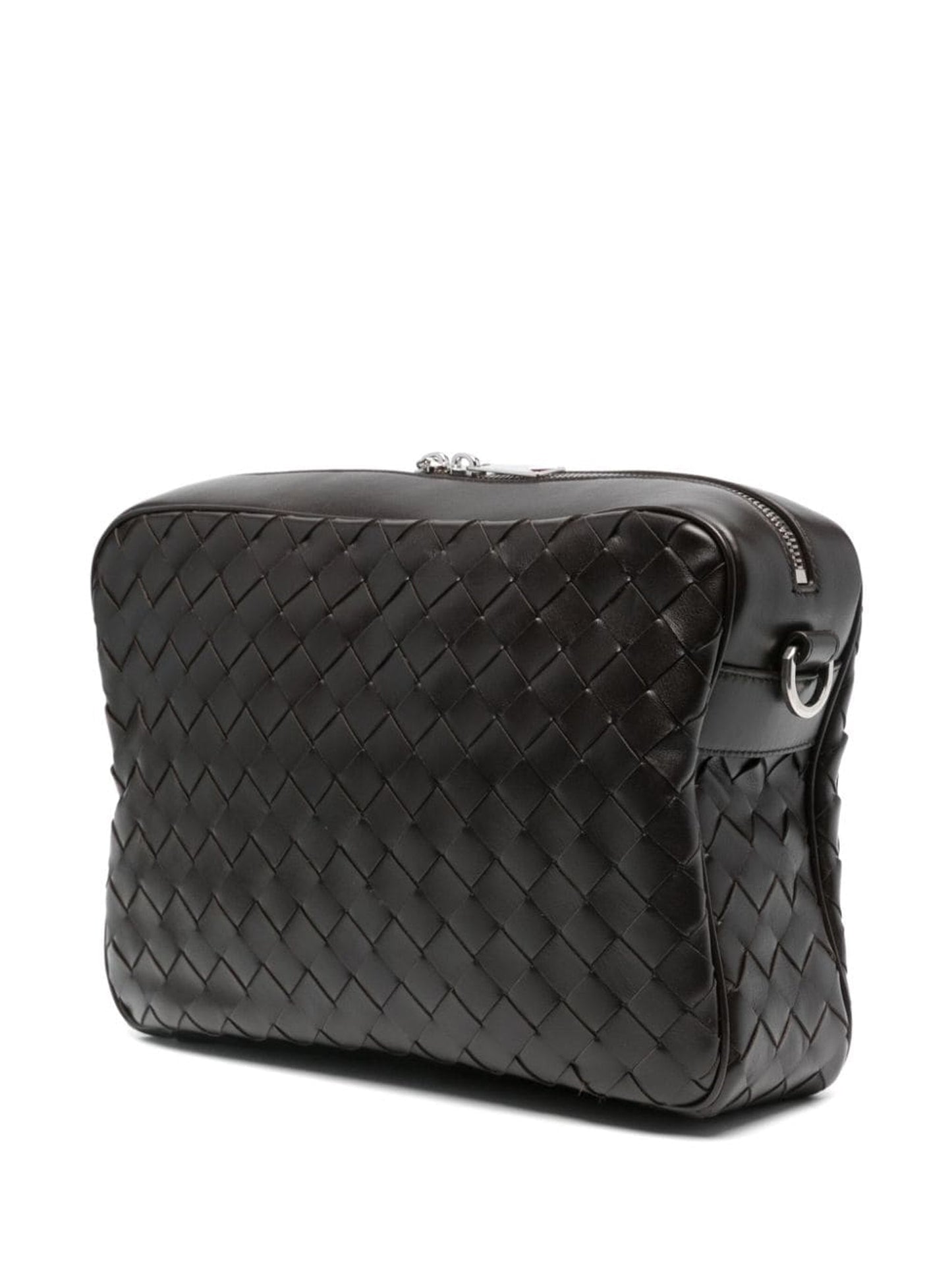 Bottega Veneta Men Woven Camera Bag