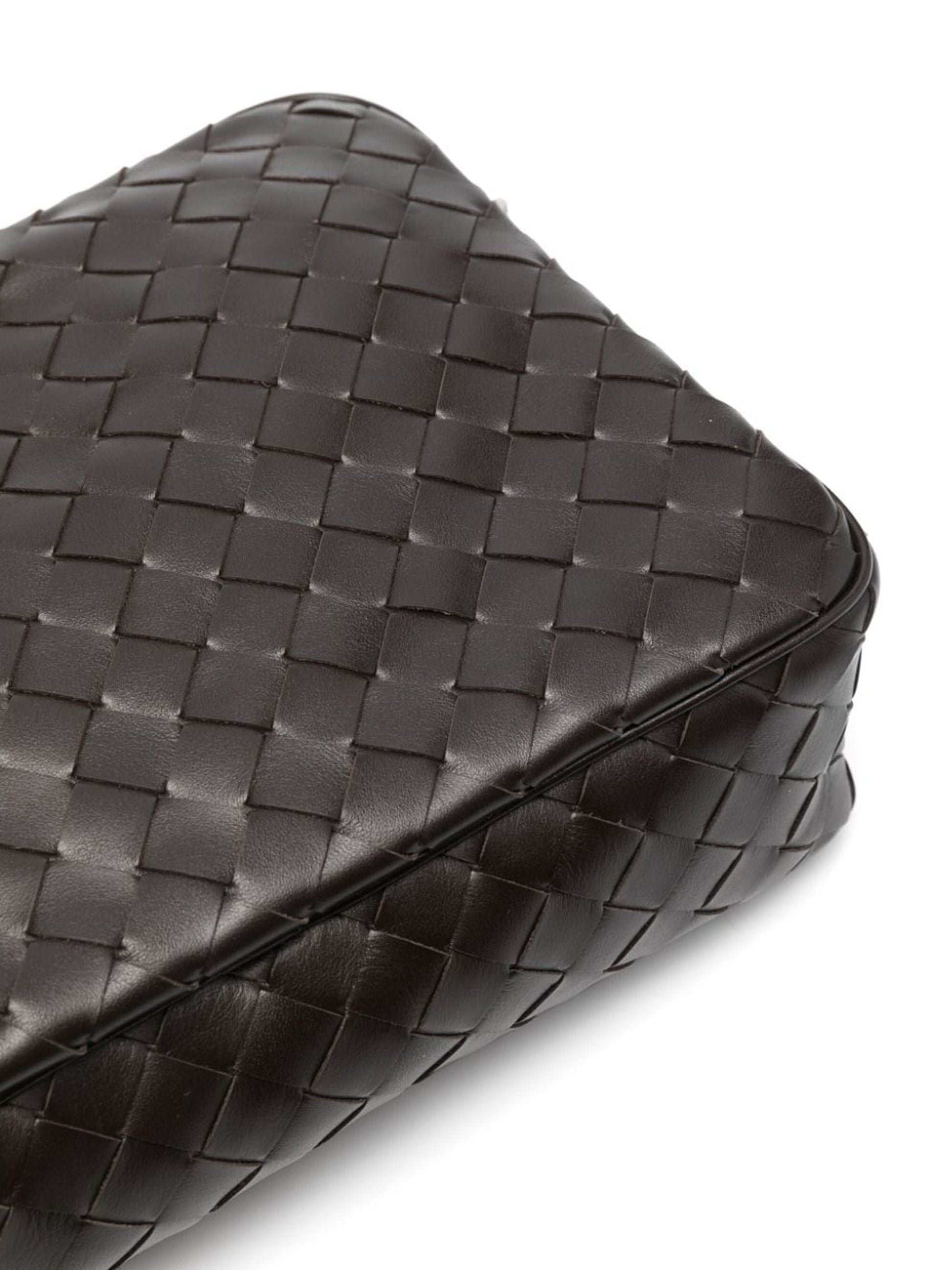Bottega Veneta Men Woven Camera Bag