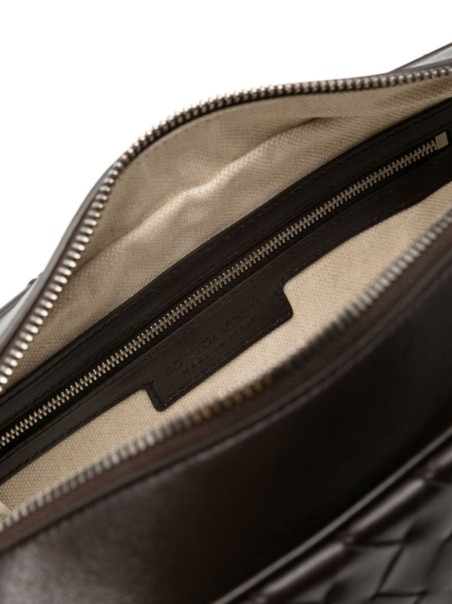 Bottega Veneta Men Woven Camera Bag