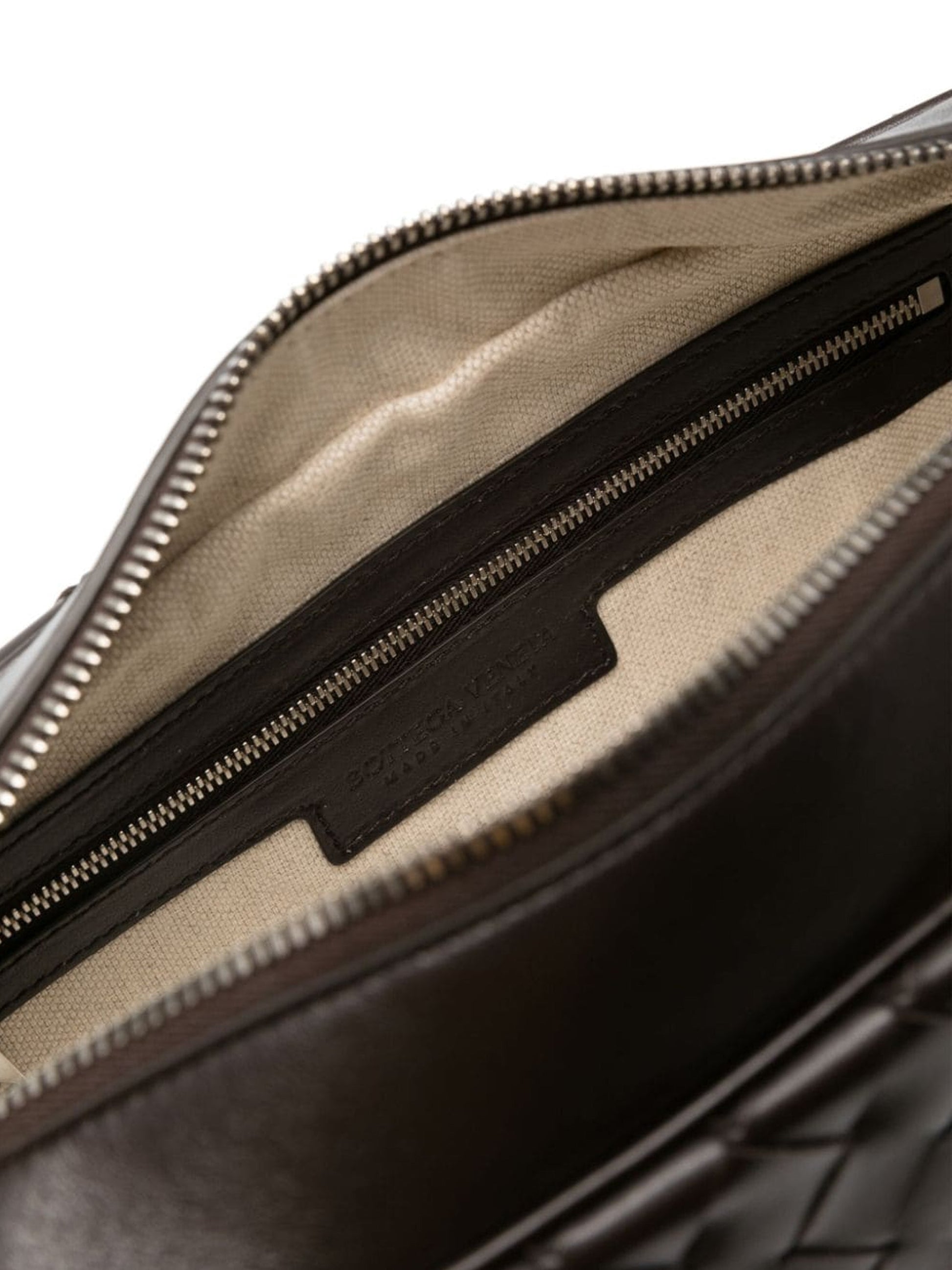 Bottega Veneta Men Woven Camera Bag