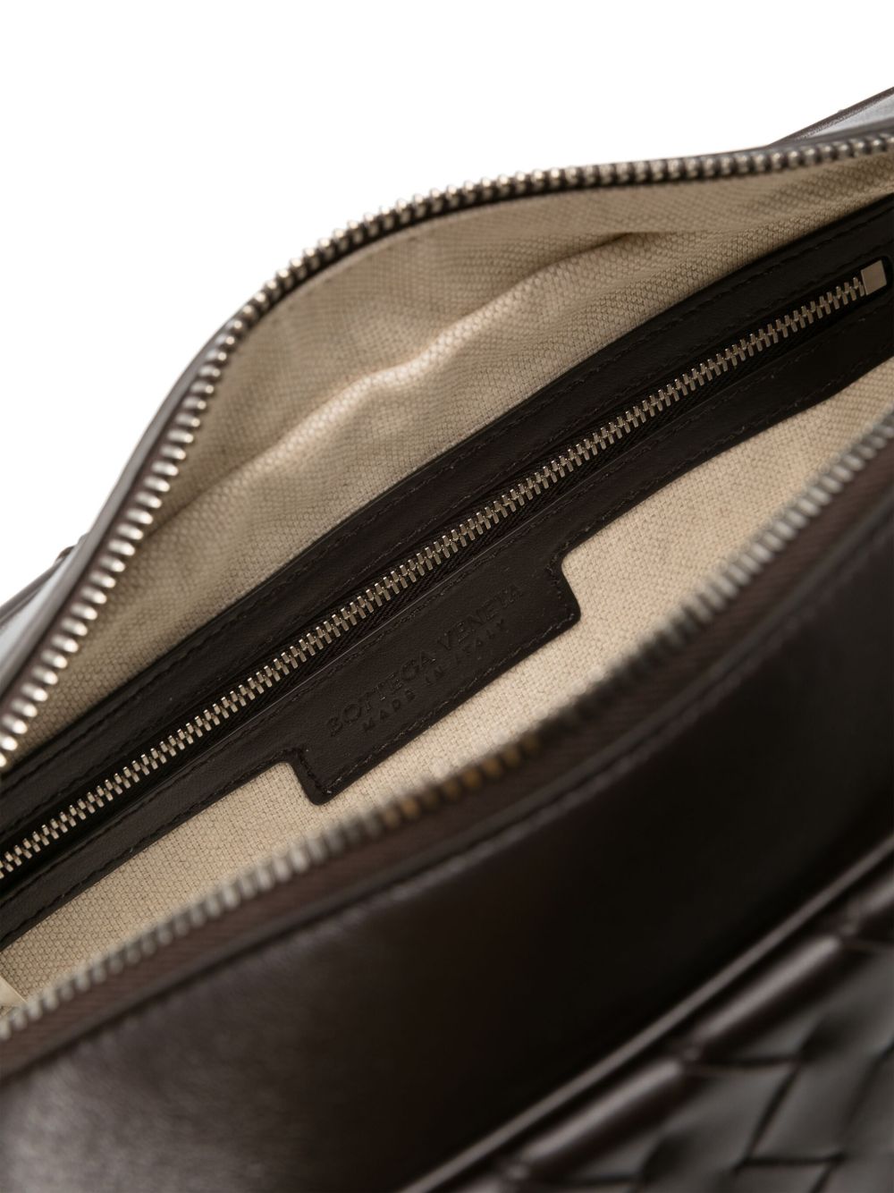 Bottega Veneta Men Woven Camera Bag
