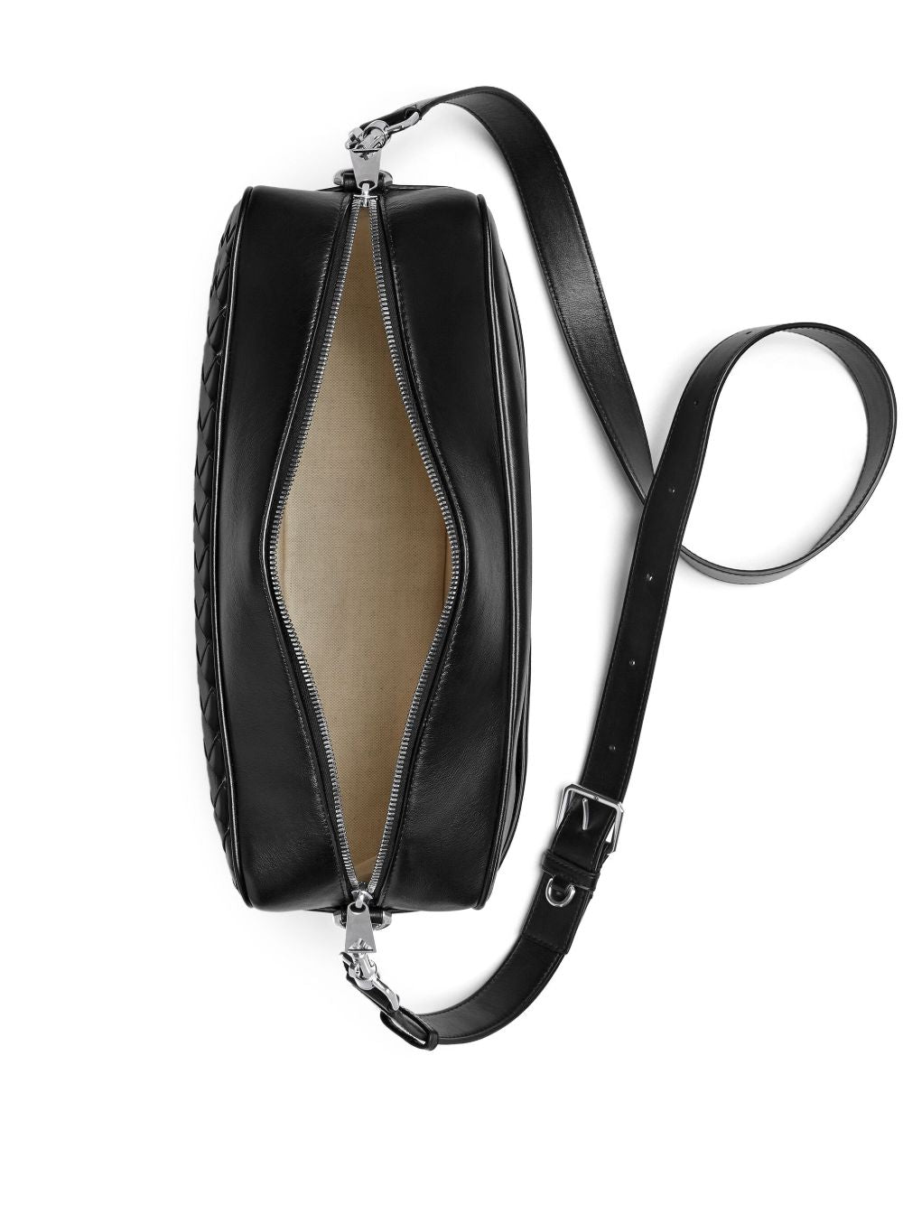 Bottega Veneta Men Large Intrecciato Camera Bag