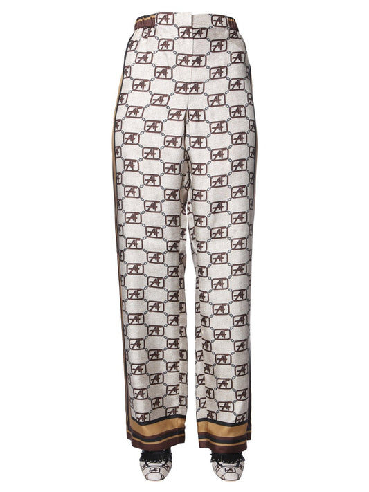 Alberta Ferretti Women Story Logo Pants