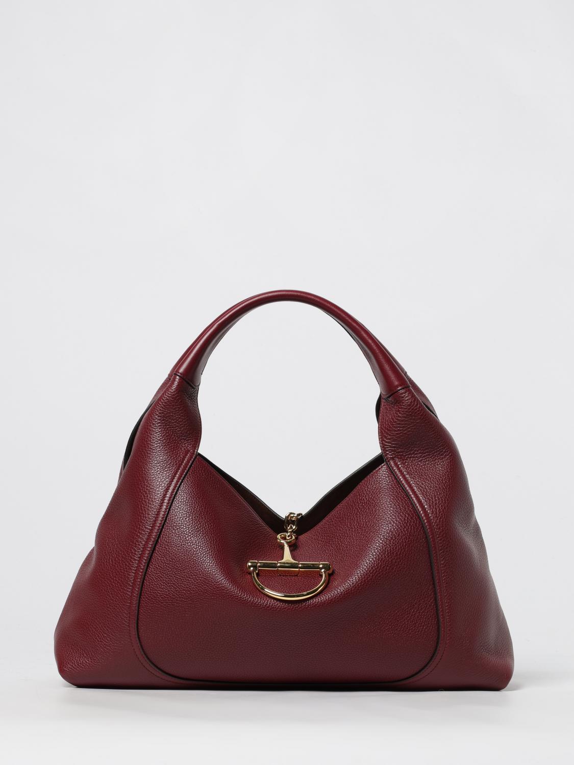 Gucci Shoulder Bag Woman Burgundy