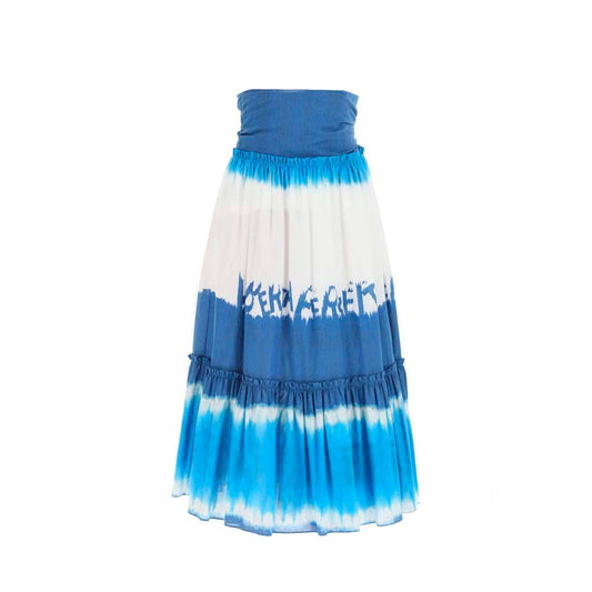 Alberta Ferretti Tie Dye Midi Skirt Women