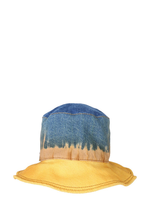 Alberta Ferretti Women Bucket Hat With Tie Dye Print