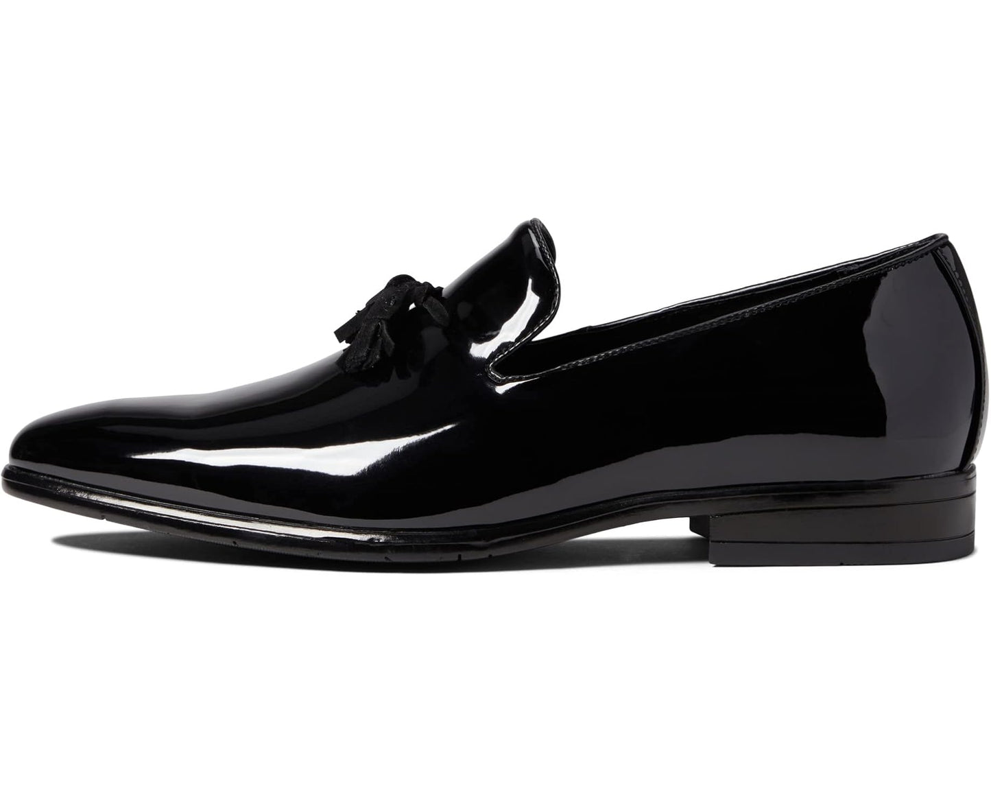Men's Stacy Adams Phoenix Tassel Slip-On Loafers Black