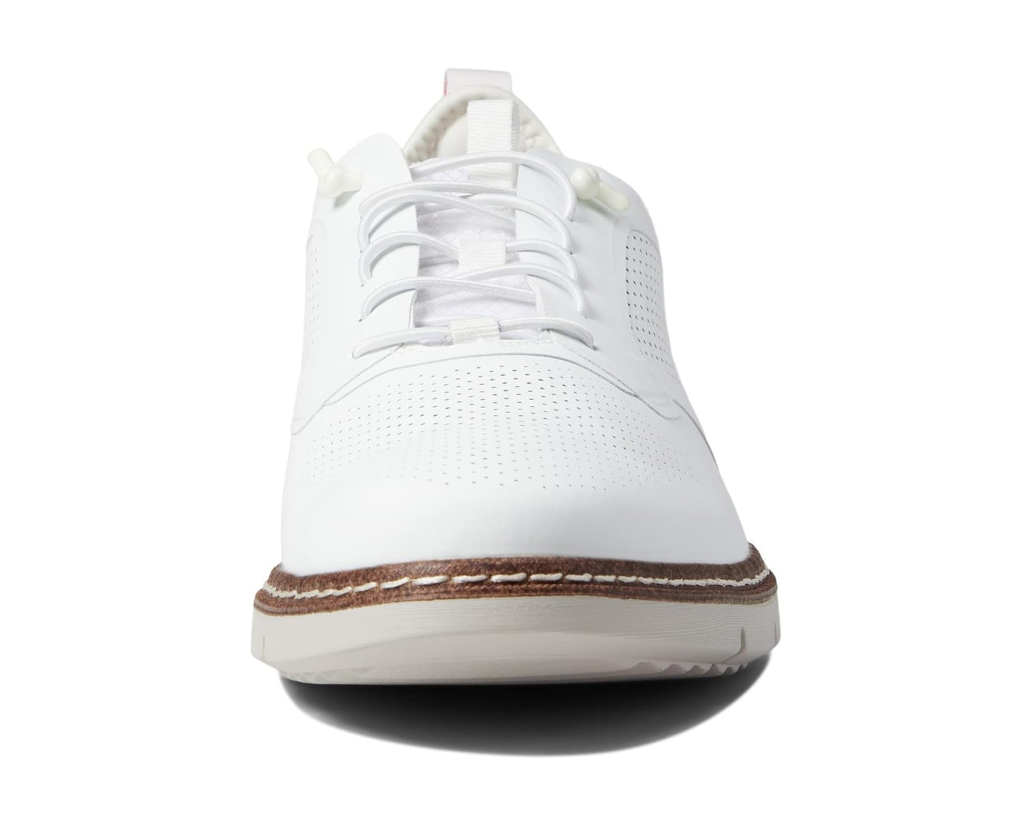 Men's Stacy Adams Synchro Elastic Lace Oxford White