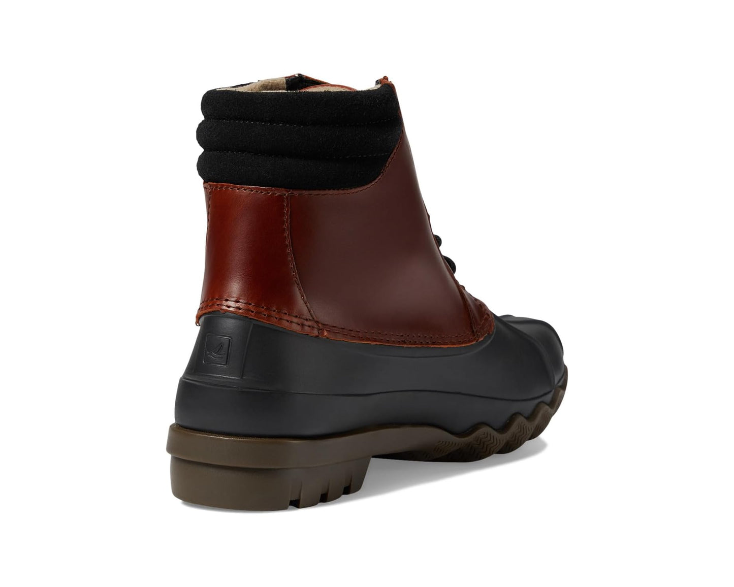 Men's Sperry Avenue Duck Boot Black/Amaretto