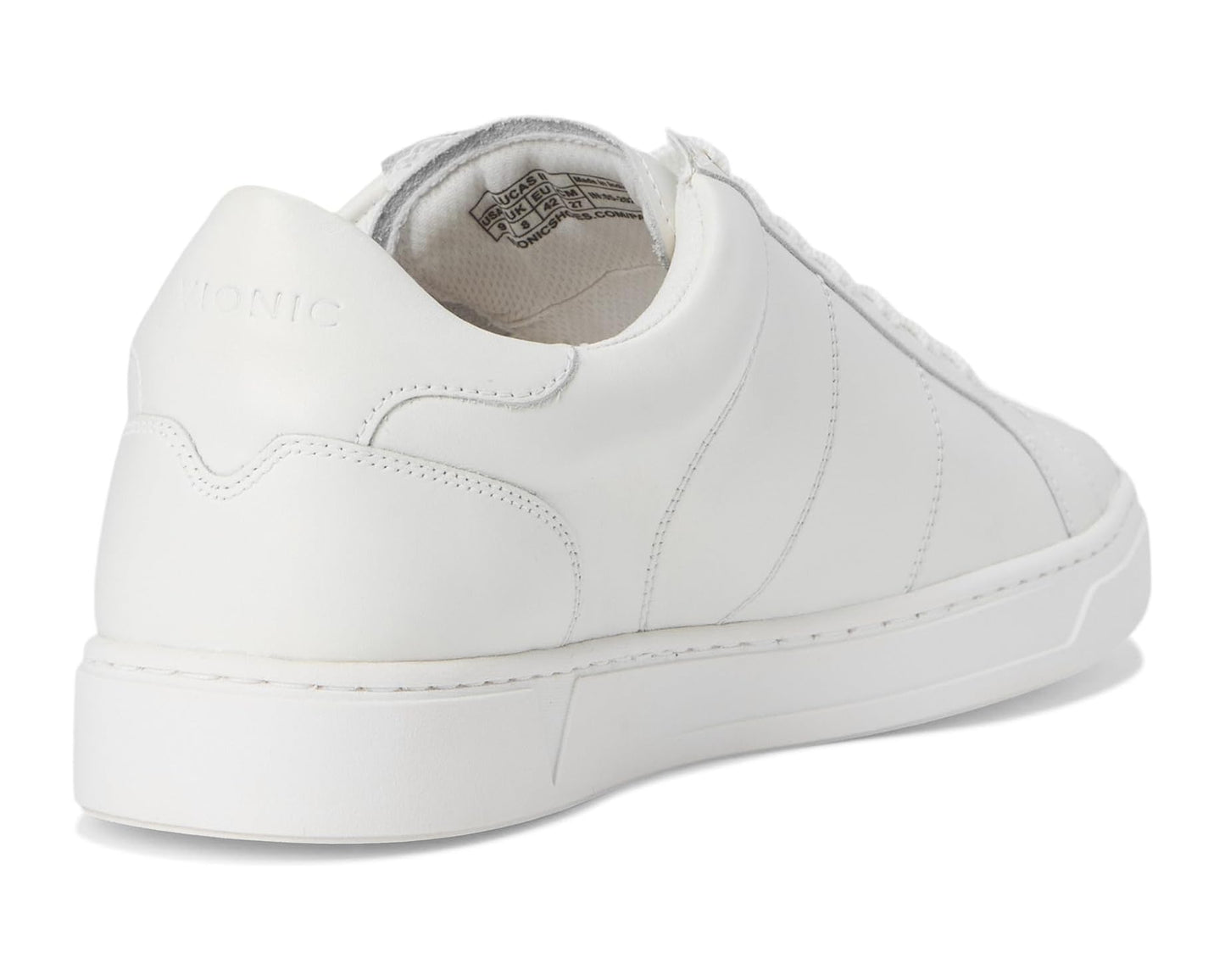 Men's VIONIC Lucas II Oxfords White Leather