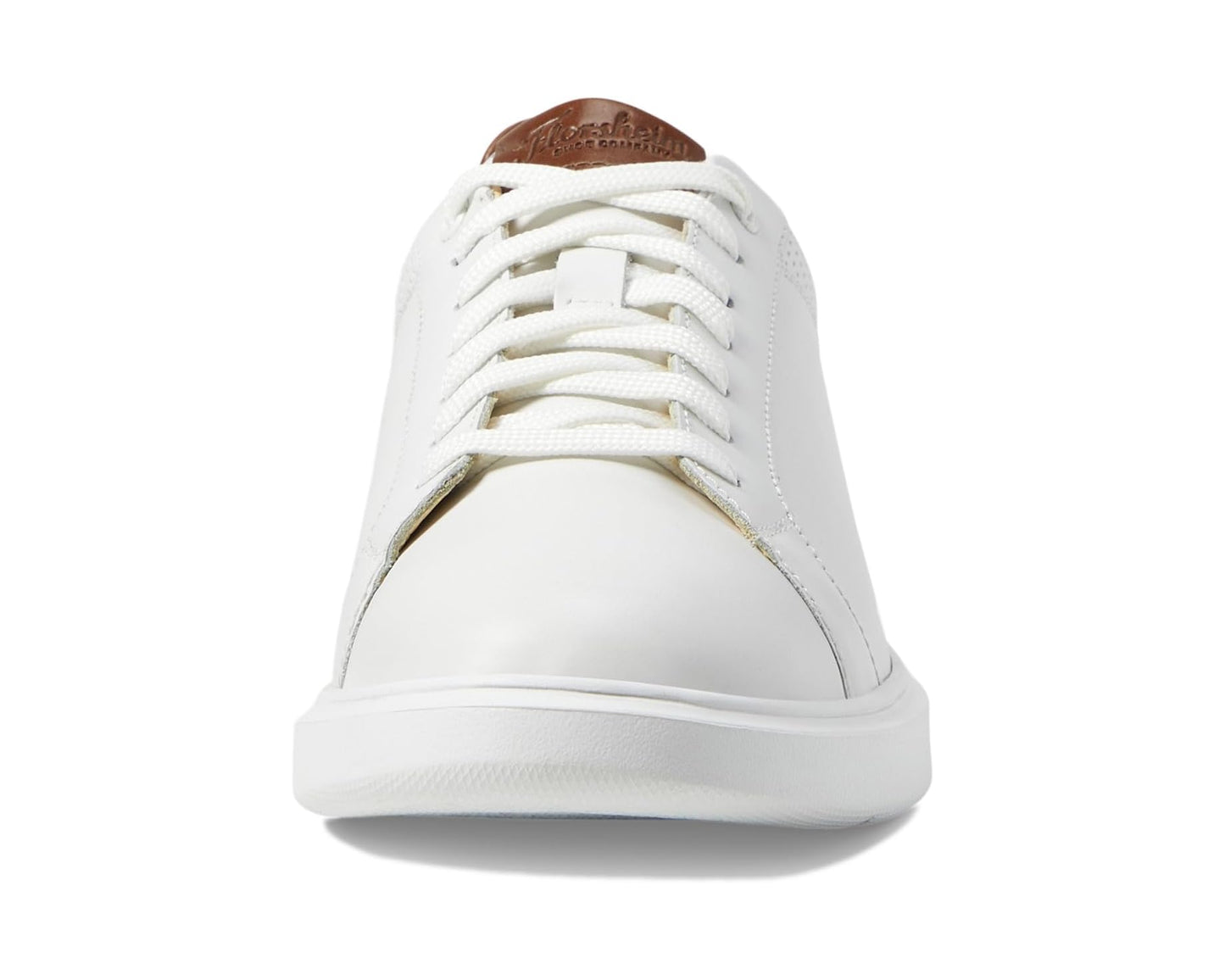 Men's Florsheim Social Lace To Toe Sneakers White