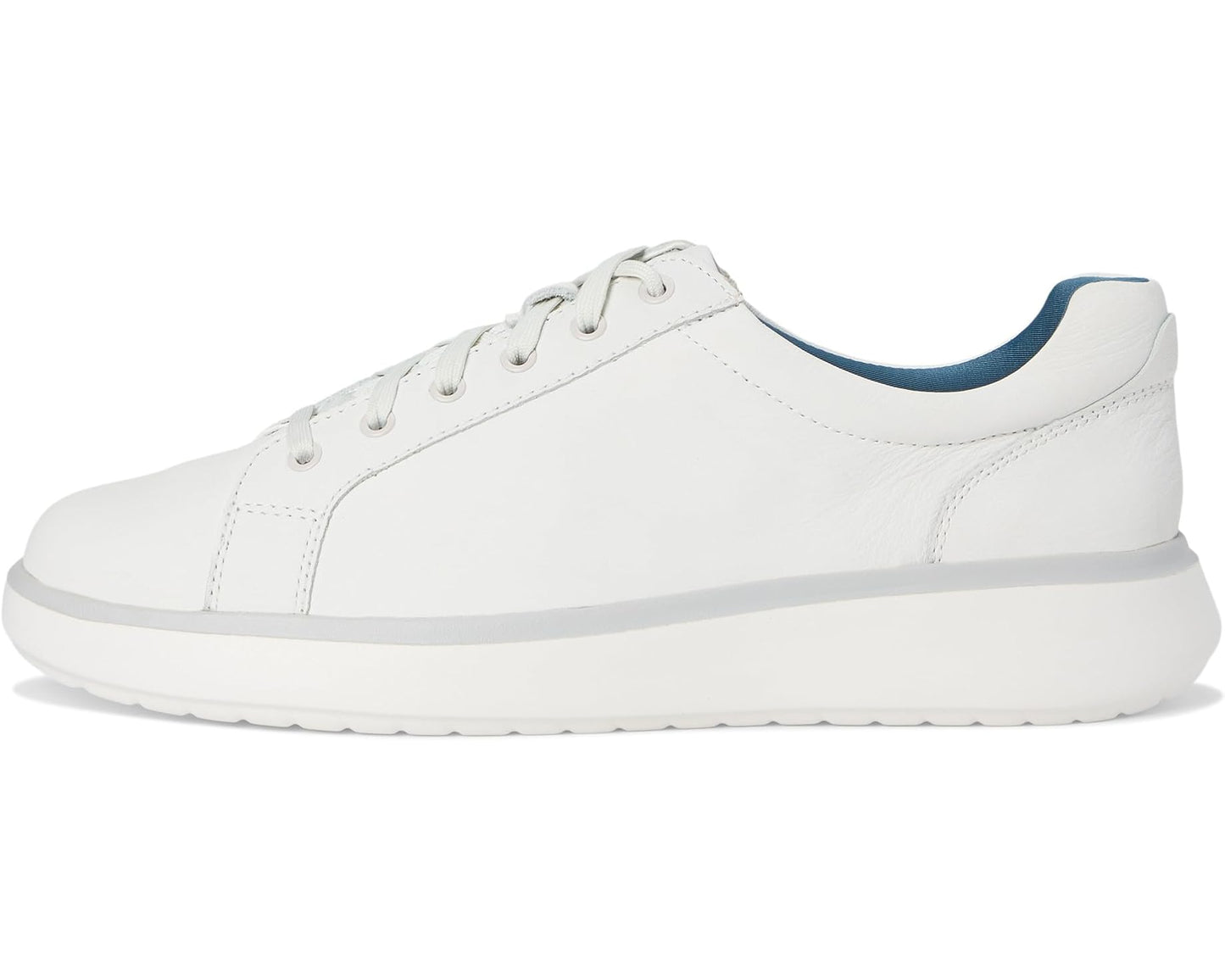 Men's Johnston & Murphy Calm Lace-To-Toe White Full Grain
