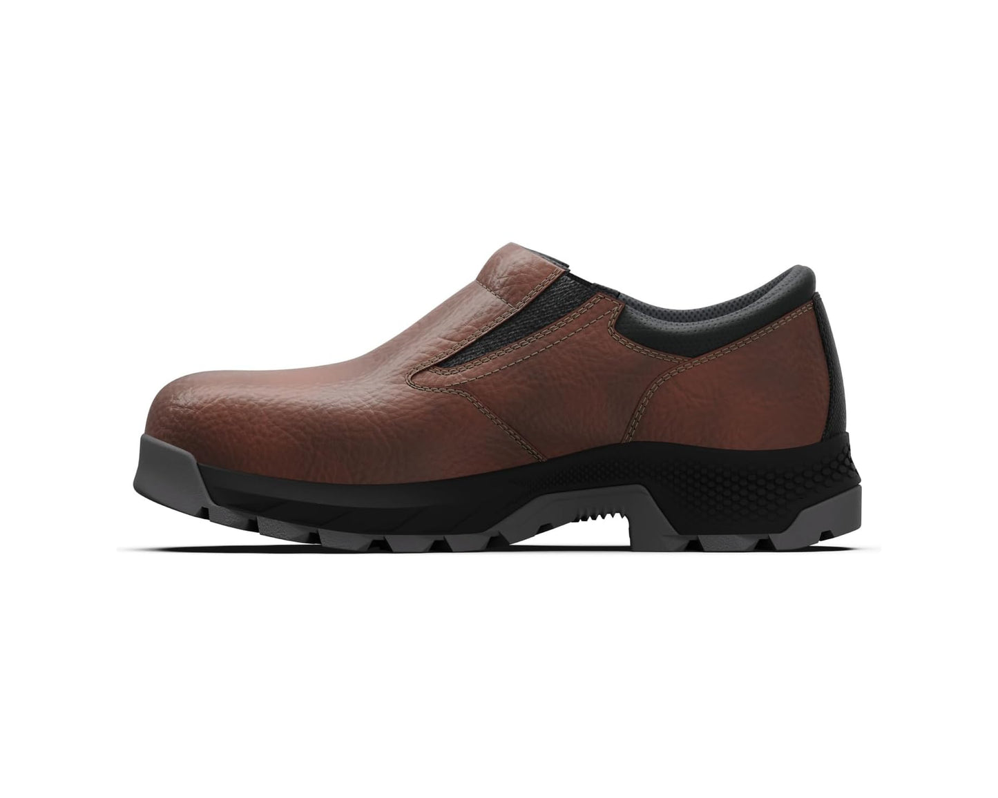 Men's Timberland PRO Titan EV Slip-On Composite Safety Toe Industrial Casual Work Shoe Teak Trailblazer 1