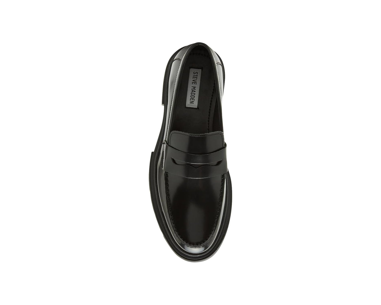 Men's Steve Madden Zephyr Black Box Leather