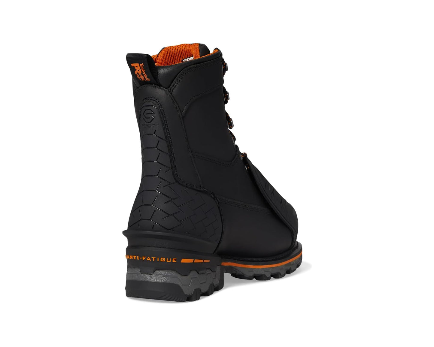 Men's Timberland PRO Boondock 8 Inch Composite Safety Toe Puncture Resistant External MetGuard Black