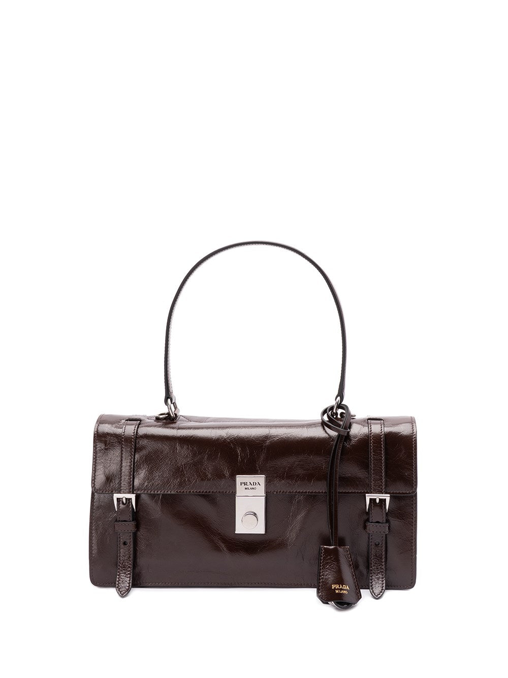 Prada Women Leather Shoulder Bag