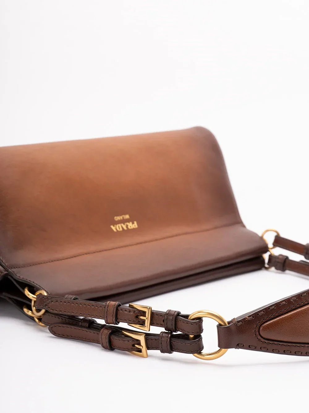 Prada Women Leather Shoulder Bag
