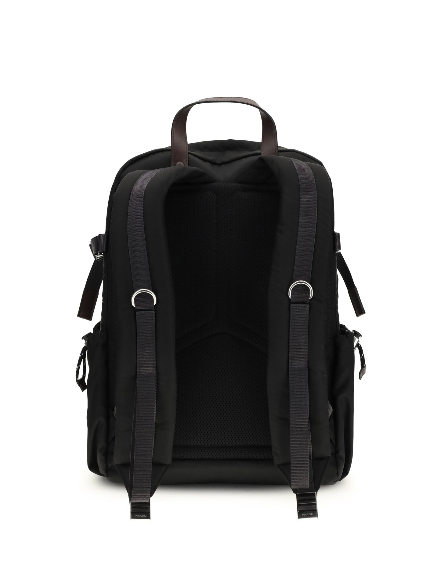 Prada Men Re-Nylon And Leather Speedrock Backpack