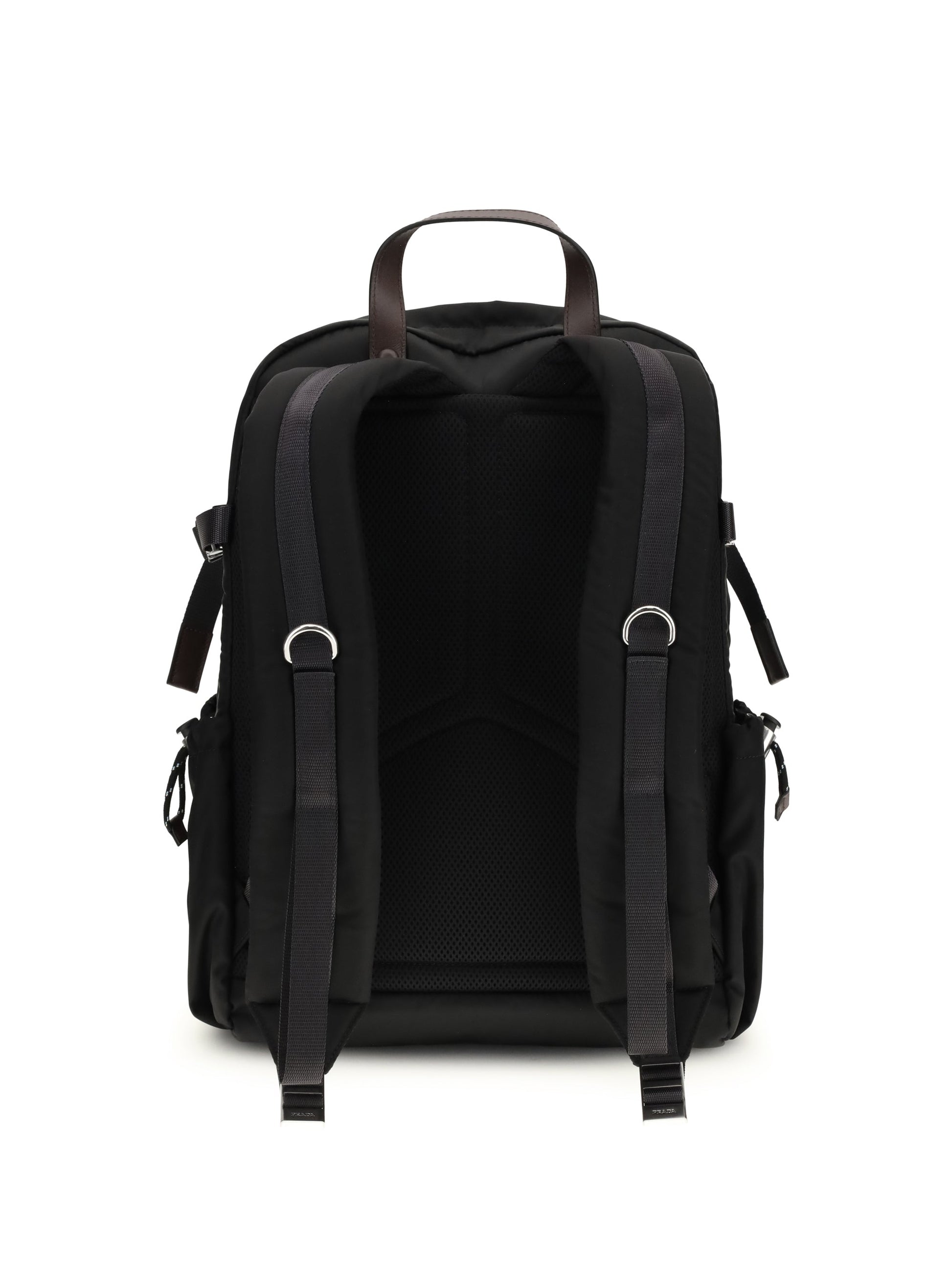 Prada Men Re-Nylon And Leather Speedrock Backpack