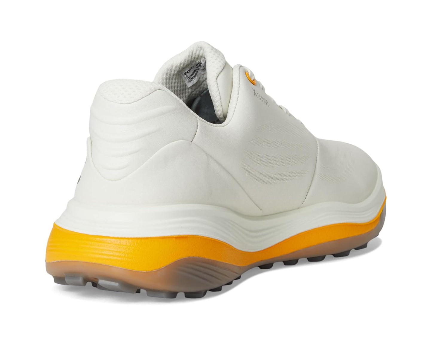Men's ECCO Golf LT1 Hybrid Waterproof White/Sunrise