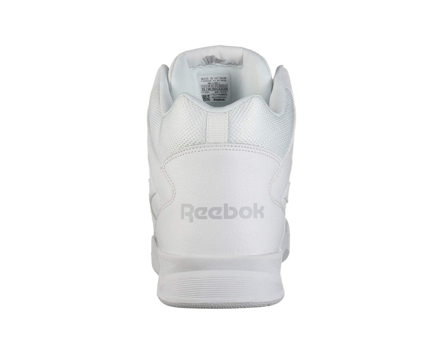 Men's Reebok Lifestyle Royal BB4500 HI2 High Top White/Light Grey Heather Solid Grey