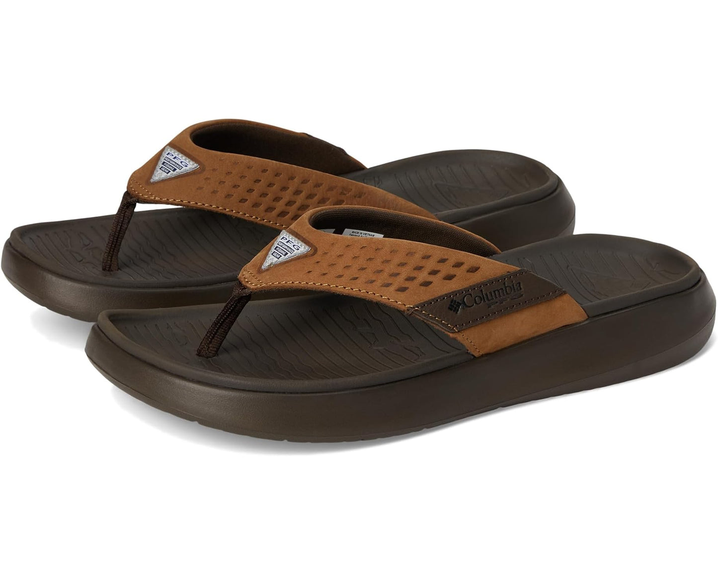 Men's Columbia Boatside Flip Lea Tundra/Light Brown