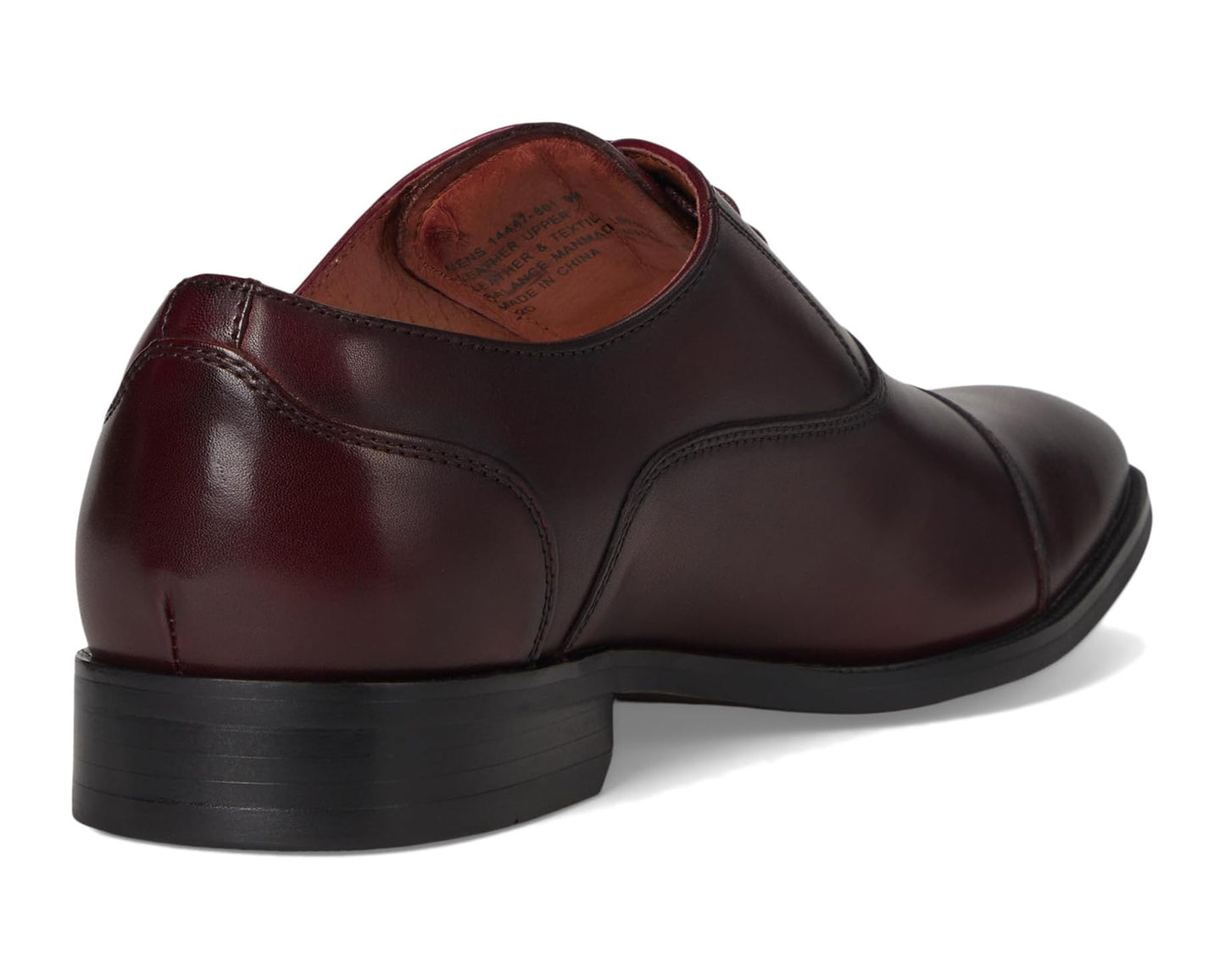 Men's Florsheim Sorrento Lux Cap Toe Balmoral Oxford Burgundy