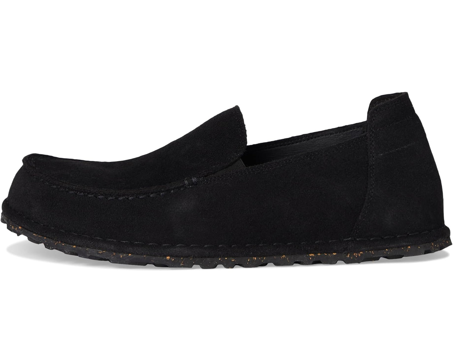 Men's Birkenstock Utti Deep Blue - Suede Black