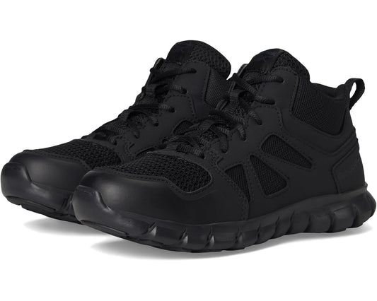 Men's Reebok Work Sublite Cushion Tactical Mid Black