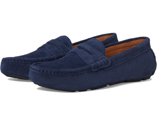 Men's Polo Ralph Lauren Anders Suede Penny Drivers Hunter Navy