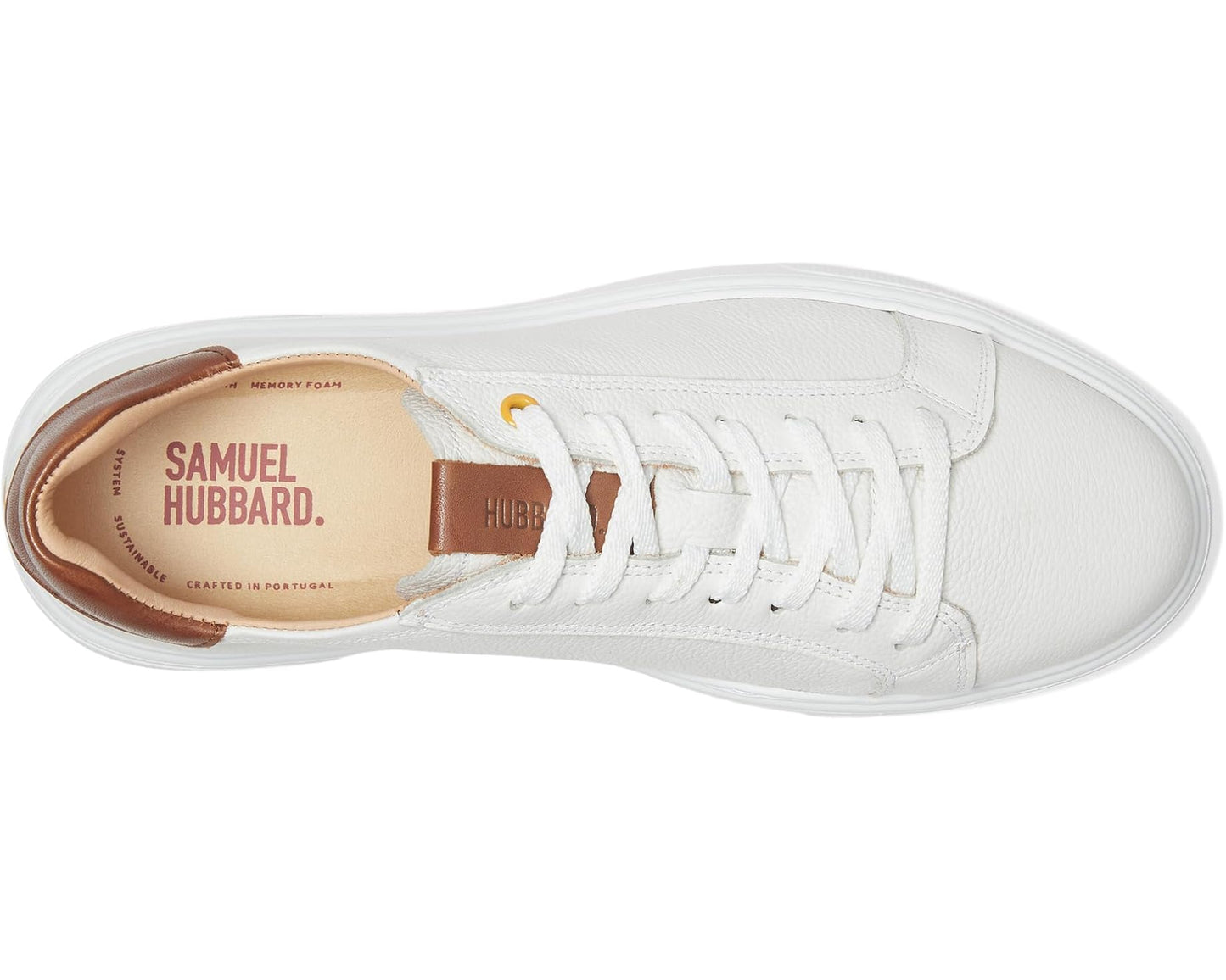 Men's Samuel Hubbard Sunset Sneakers 2.0 White Leather