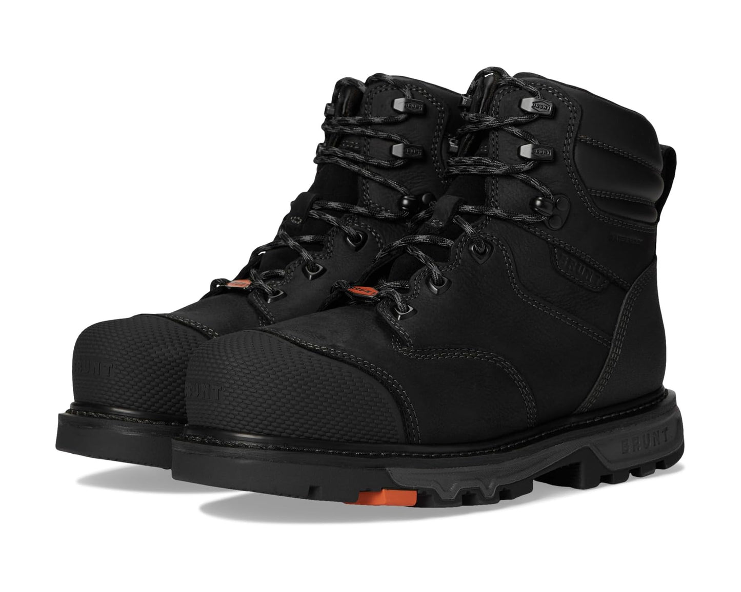 Men's BRUNT The Mulder 6 Welted Comp Toe Black