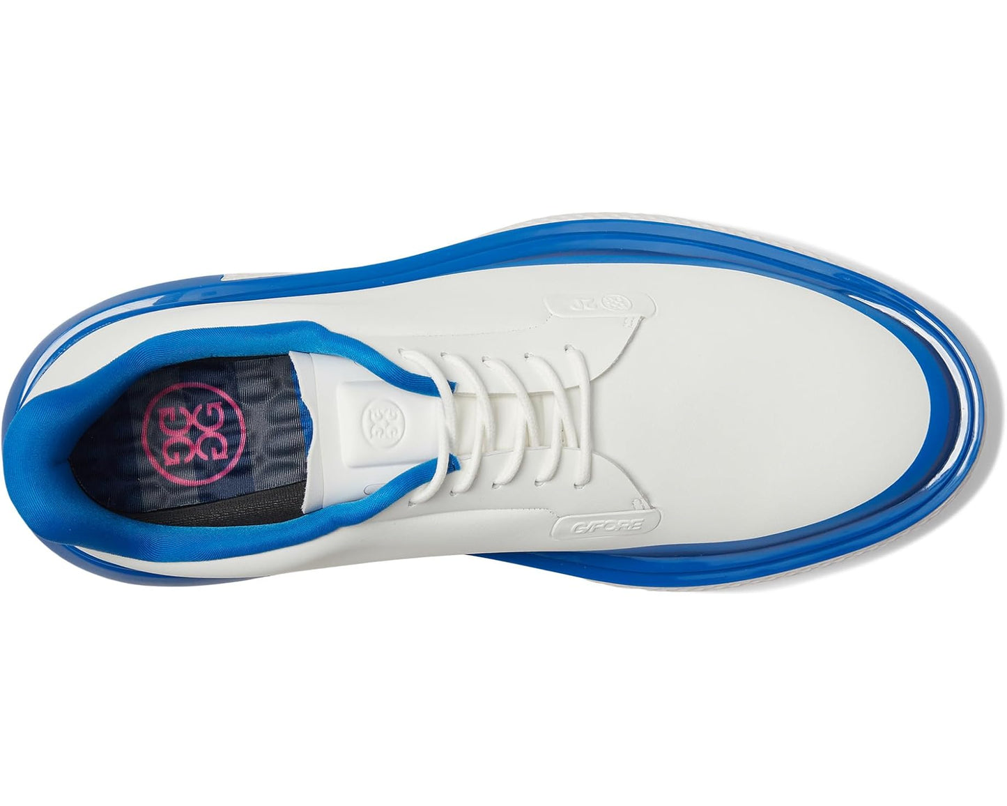 Men's GFORE Gallivanter T.P.U. Tuxedo Golf Shoes Snow / Lisbon