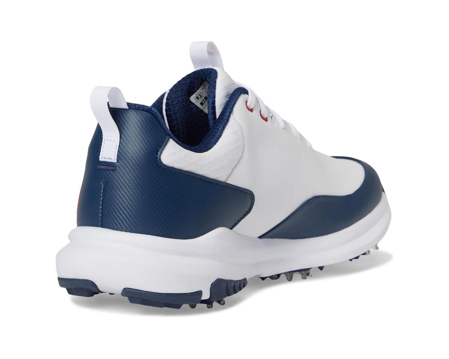 Men's FootJoy Tour Rival Golf Shoes White/Navy/Red