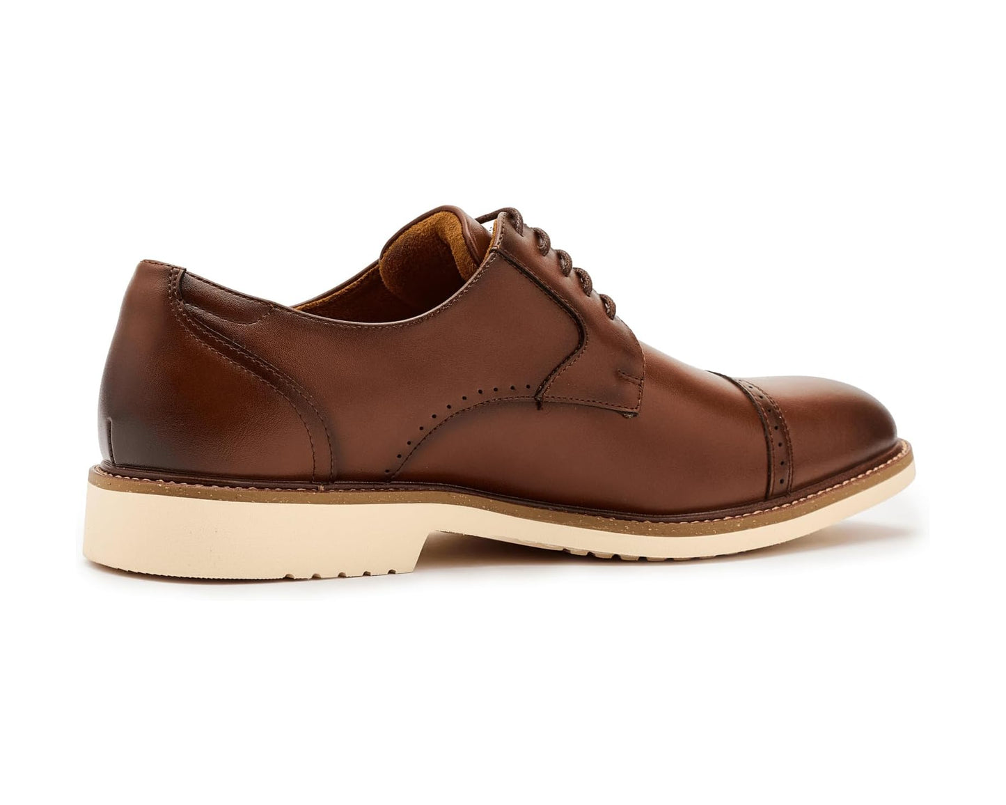 Men's Stacy Adams Vogel Cap Toe Oxford Cognac