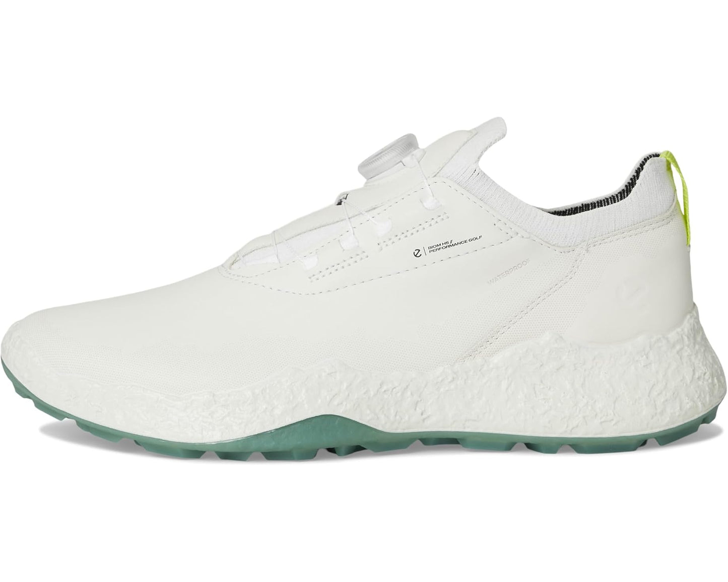 Men's ECCO Golf BIOM Hybrid 5 BOA Waterproof Golf Shoe White