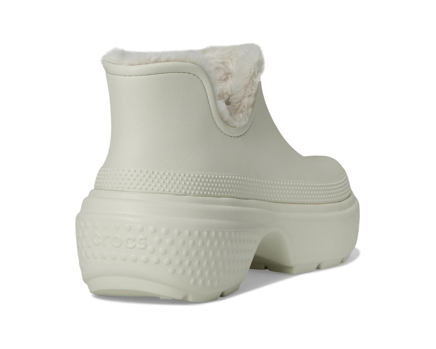 Unisex Crocs Stomp Lined Shorty Boots Linen/Linen